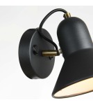 Loft wall lamps - industrial - Light Prestige Astama wall lamp black E27 black LP-1122/1W BK - product 5