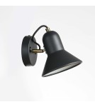 Loft wall lamps - industrial - Light Prestige Astama wall lamp black E27 black LP-1122/1W BK - product 10
