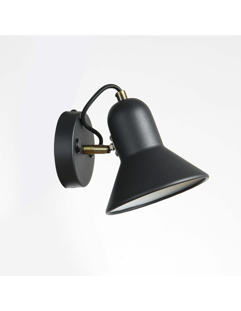 Loft wall lamps - industrial - Light Prestige Astama wall lamp black E27 black LP-1122/1W BK - product kolory-swiatla.pl 10