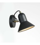 Loft wall lamps - industrial - Light Prestige Astama wall lamp black E27 black LP-1122/1W BK - product 11
