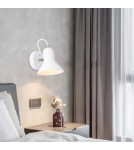 Loft wall lamps - industrial - Light Prestige Astama wall lamp white E27 white LP-1122/1W WH - product 2