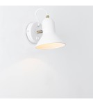 Loft wall lamps - industrial - Light Prestige Astama wall lamp white E27 white LP-1122/1W WH - product 4