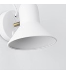 Loft wall lamps - industrial - Light Prestige Astama wall lamp white E27 white LP-1122/1W WH - product 6