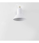 Loft wall lamps - industrial - Light Prestige Astama wall lamp white E27 white LP-1122/1W WH - product 8