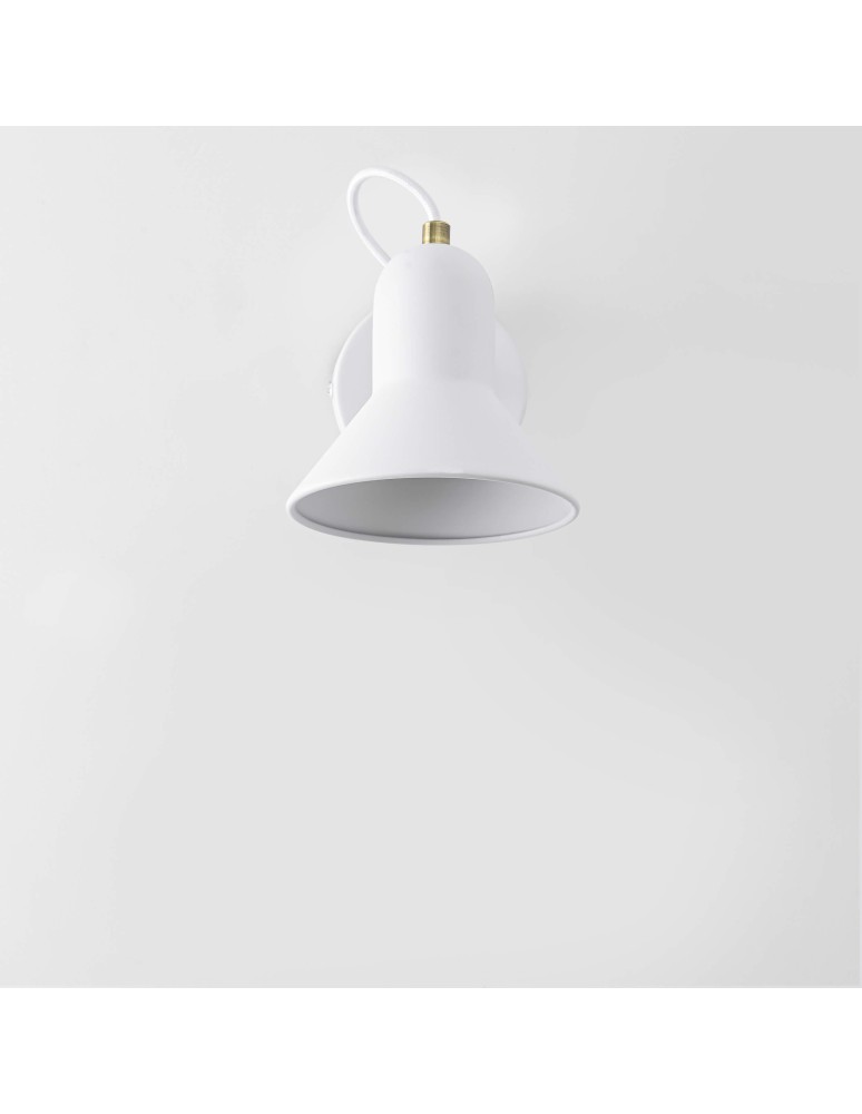 Loft wall lamps - industrial - Light Prestige Astama wall lamp white E27 white LP-1122/1W WH - product kolory-swiatla.pl 8