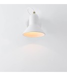 Loft wall lamps - industrial - Light Prestige Astama wall lamp white E27 white LP-1122/1W WH - product 9
