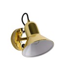 Loft wall lamps - industrial - Light Prestige Astama wall lamp gold E27 gold LP-1122/1W GD - product 1