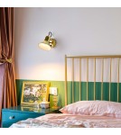Loft wall lamps - industrial - Light Prestige Astama wall lamp gold E27 gold LP-1122/1W GD - product 2