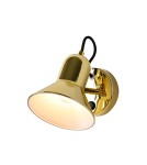 Loft wall lamps - industrial - Light Prestige Astama wall lamp gold E27 gold LP-1122/1W GD - product 4