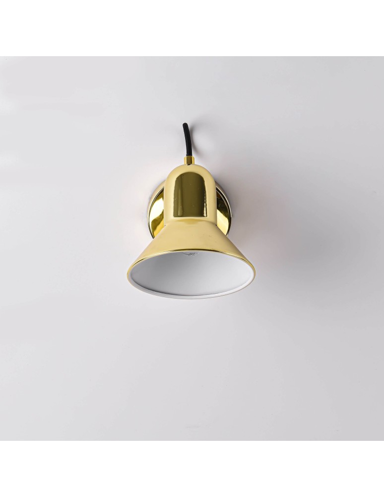 Loft wall lamps - industrial - Light Prestige Astama wall lamp gold E27 gold LP-1122/1W GD - product kolory-swiatla.pl 8