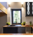 Minimalist wall lamps - Light Prestige Torre wall lamp black GU10 black LP-108/1W BK - product 2