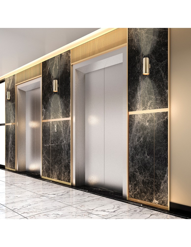 Minimalist wall lamps - Light Prestige Torre wall lamp black GU10 black LP-108/1W BK - product kolory-swiatla.pl 3