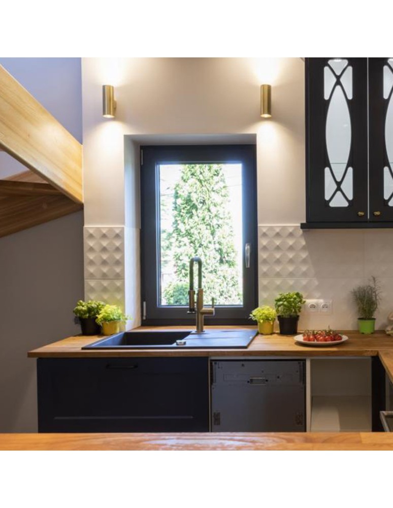 Minimalist wall lamps - Light Prestige Torre wall lamp white GU10 white LP-108/1W WH - product kolory-swiatla.pl 2