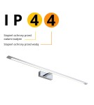 Bathroom wall lamps - Light Prestige Wall lamp Isla XXL CCT 1xLED chrome IP44 GS-LWB-32W CH CCT - product 8