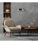 Spotlight ceiling lamps - Light Prestige Snow 2 spot gold LP-731/2W GD 2xGU10 black/gold - product 2