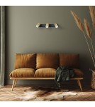 Spotlight ceiling lamps - Light Prestige Snow 3 spot gold LP-731/3W GD 3xGU10 black/gold - product 3