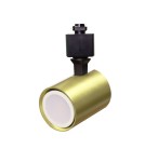 Lamps for 1 phase busbars - Light Prestige Snow spotlight 1F gold LP-731/1R GD 1xGU10 black/gold - product 3