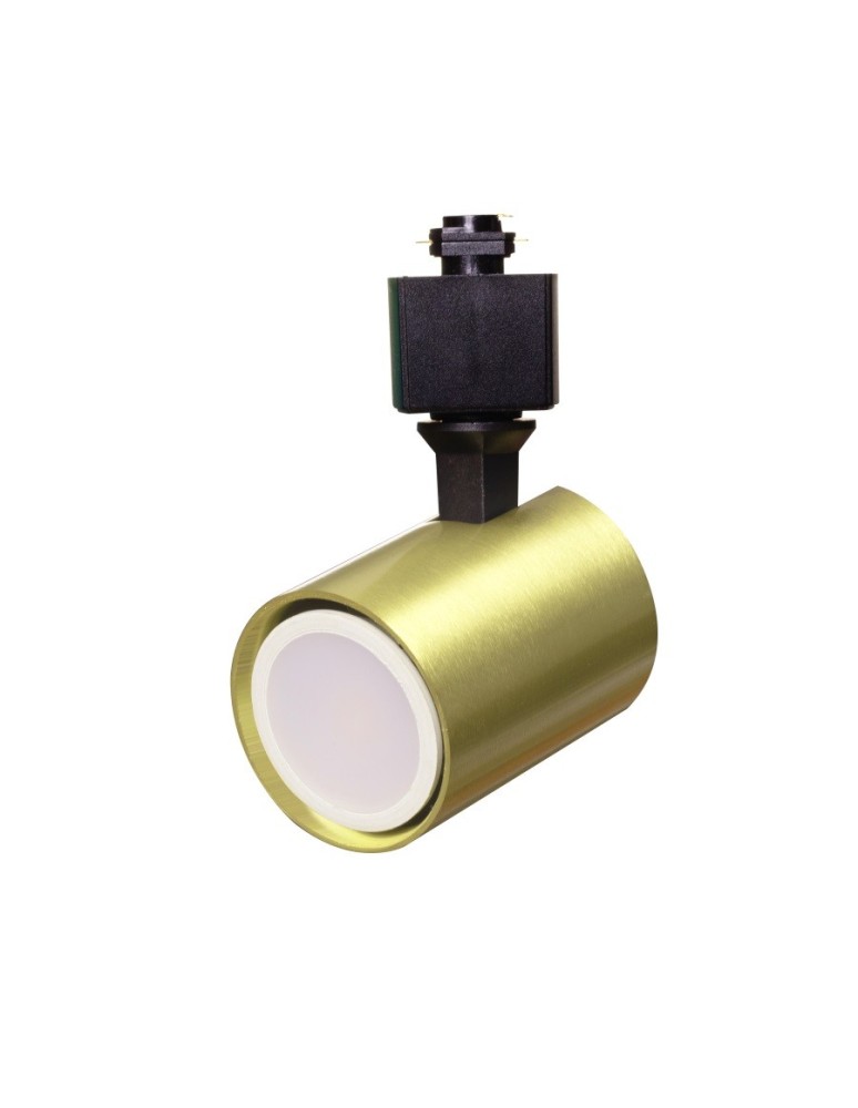 Lamps for 1 phase busbars - Light Prestige Snow spotlight 1F gold LP-731/1R GD 1xGU10 black/gold - product kolory-swiatla.pl 3
