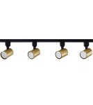 Ready-made rail kits - Light Prestige Snow SET 1F gold LP-737 GD SET 4xGU10 black/gold - product 1