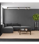 Ready-made rail kits - Light Prestige Snow SET 1F gold LP-737 GD SET 4xGU10 black/gold - product 2