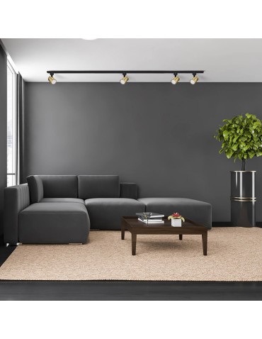 Light Prestige Snow SET 1F gold LP-737 GD SET 4xGU10 black/gold - product 2