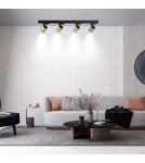 Ready-made rail kits - Light Prestige Snow SET 1F gold LP-737 GD SET 4xGU10 black/gold - product 5