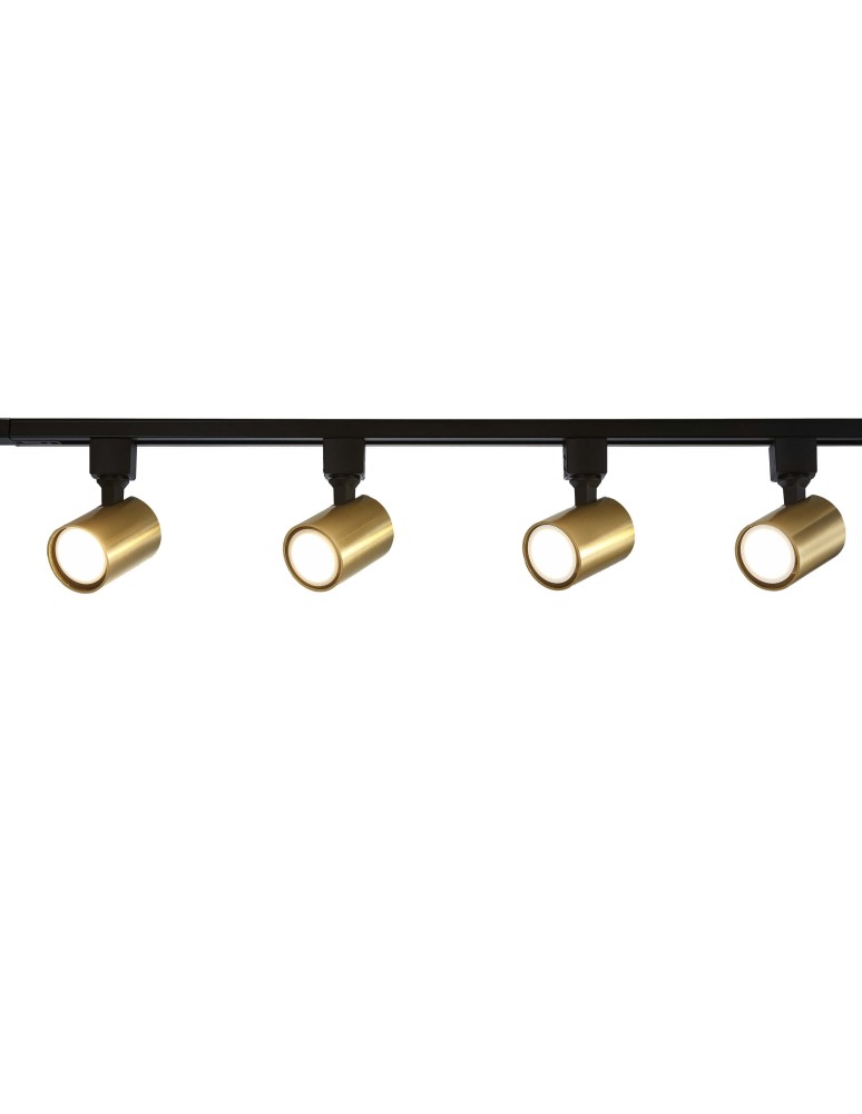 Ready-made rail kits - Light Prestige Snow SET 1F gold LP-737 GD SET 4xGU10 black/gold - product kolory-swiatla.pl 7