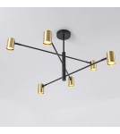Modern pendant lamps - Light Prestige Snow 6 gold xGU10 Gold/Black LP-731/6P GD - product 7