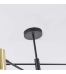 Modern pendant lamps - Light Prestige Snow 6 gold xGU10 Gold/Black LP-731/6P GD - product 9