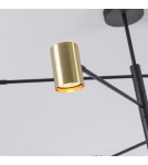 Modern pendant lamps - Light Prestige Snow 6 gold xGU10 Gold/Black LP-731/6P GD - product 11