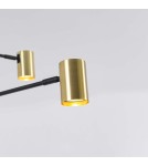 Modern pendant lamps - Light Prestige Snow 6 gold xGU10 Gold/Black LP-731/6P GD - product 13
