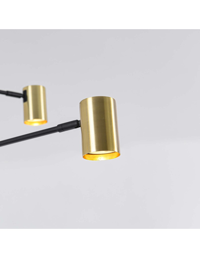 Modern pendant lamps - Light Prestige Snow 6 gold xGU10 Gold/Black LP-731/6P GD - product kolory-swiatla.pl 13