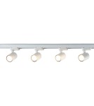 Ready-made rail kits - Light Prestige Snow System 3F GU10 4x50W white LP-737 WH SET 3F - product 7