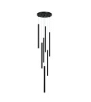 Pendant lamps - Light Prestige Lungo 7 black pendant lamp LP-894/7P BK 7xG9 black - product 1