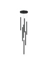 View Light Prestige Lungo 7 black pendant lamp LP-894/7P BK 7xG9 black