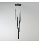 Pendant lamps - Light Prestige Lungo 7 black pendant lamp LP-894/7P BK 7xG9 black - product 3