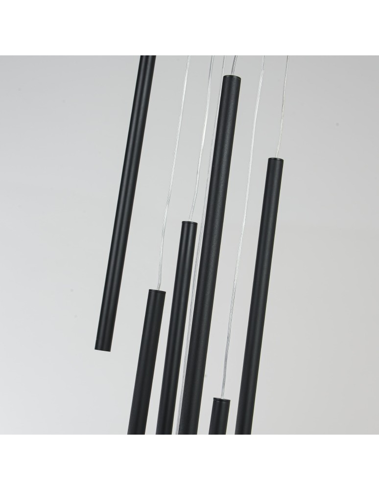 Pendant lamps - Light Prestige Lungo 7 black pendant lamp LP-894/7P BK 7xG9 black - product kolory-swiatla.pl 9