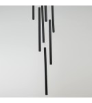 Pendant lamps - Light Prestige Lungo 7 black pendant lamp LP-894/7P BK 7xG9 black - product 10