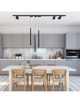 Light Prestige Snow reflektor 3F czarny 1xGU10 czarny - produkt 2