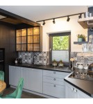 Lamps for 3-phase busbars - Light Prestige Snow spotlight 3F black 1xGU10 black - product 3