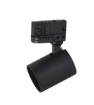 Lamps for 3-phase busbars - Light Prestige Snow spotlight 3F black 1xGU10 black - product 4