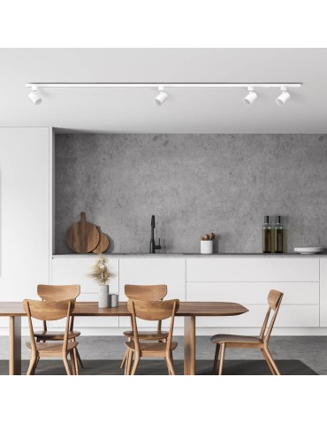 Light Prestige Snow spotlight 3F white 1xGU10 white - product 2