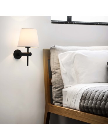 Light Prestige Tivoli wall lamp black E27 black / white LP-1133/1W BK - product 2