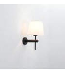 Wall lamps with lampshade - Light Prestige Tivoli wall lamp black E27 black / white LP-1133/1W BK - product 5