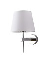 Light Prestige Tivoli kinkiet chrom E27 srebnry/biały LP-1133/1W CH