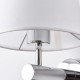 Light Prestige Tivoli kinkiet chrom E27 srebnry/biały LP-1133/1W CH