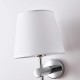 Light Prestige Tivoli kinkiet chrom E27 srebnry/biały LP-1133/1W CH