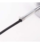 Glass pendant lamps - Light Prestige Palla pendant chrome E27 silver/transparent LP-2844/1P CH - product 11