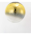 Glass pendant lamps - Light Prestige Palla pendant gold E27 gold/transparent LP-2844/1P GD - product 9