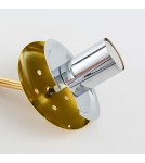 Glass pendant lamps - Light Prestige Palla pendant gold E27 gold/transparent LP-2844/1P GD - product 11